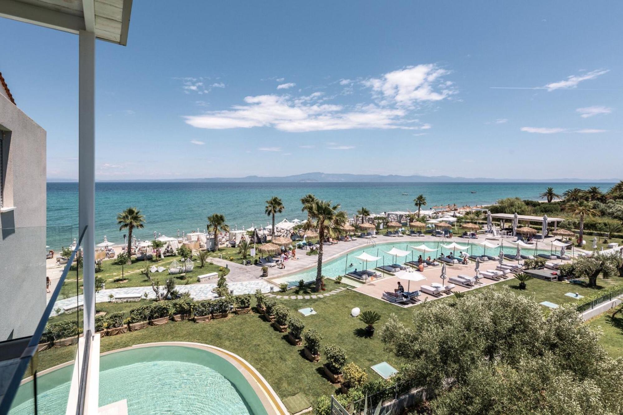 Blue Carpet Luxury Suites Pefkochori Luaran gambar